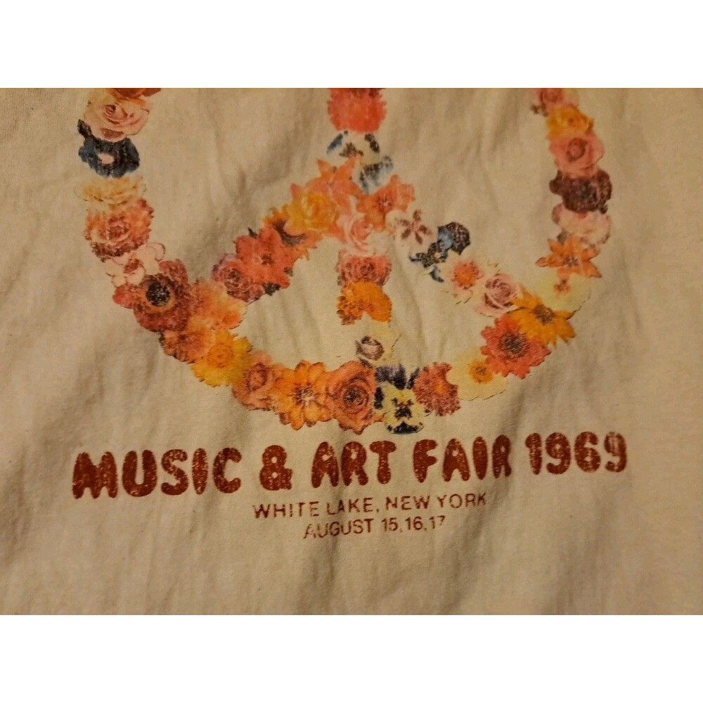 Arbor & Finn Boutique Handmade Woodstock Top Girl's 12 Art Music Festival Fringe - Picture 5 of 7